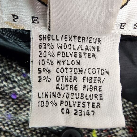 Vintage Talbots Women Wool Blend Tweed Pencil Midi Skirt Size 10 Pocket Academia - Picture 9 of 10